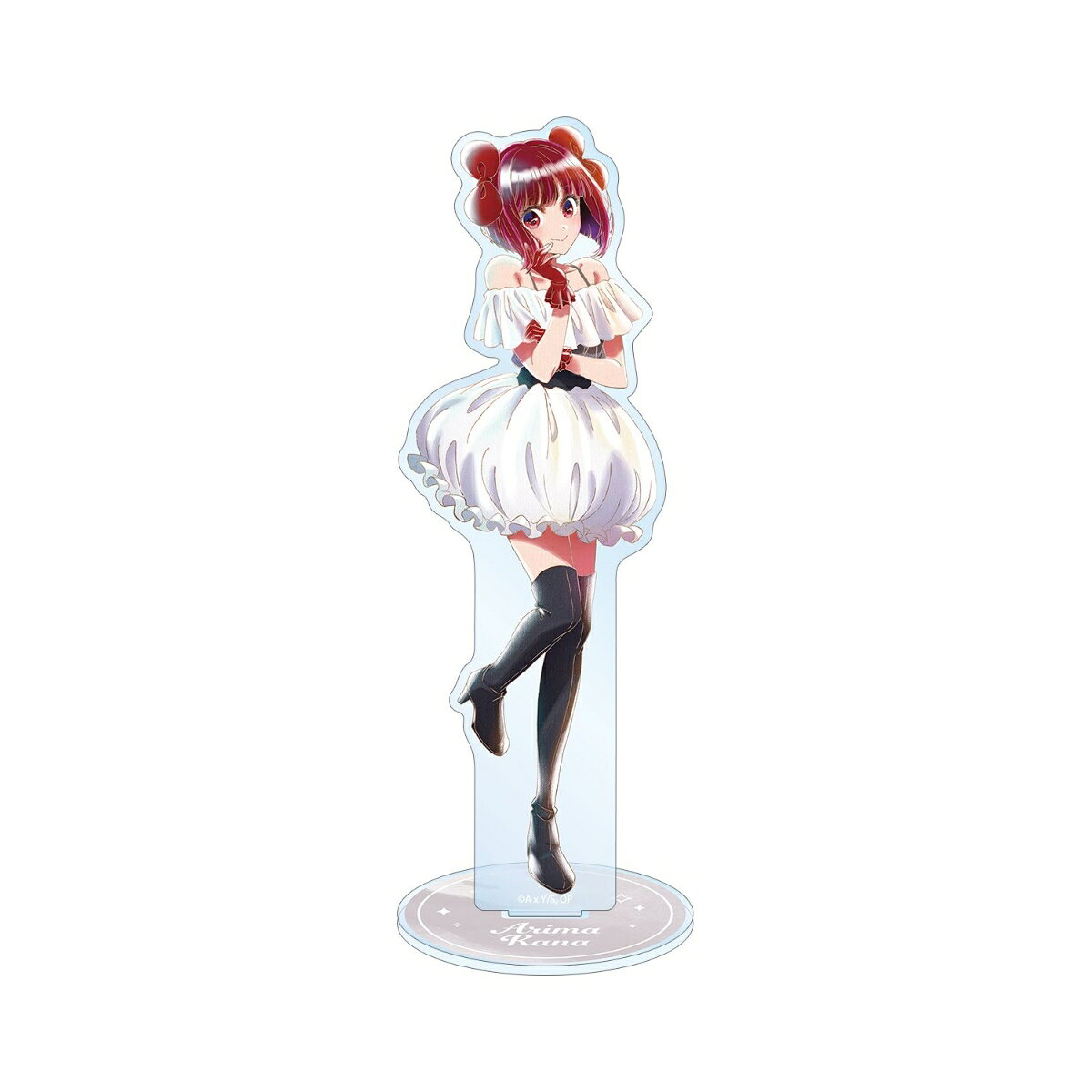 本体：（約）17.6×5.8cm
台座：（約）直径6.4cm
厚み：3mm