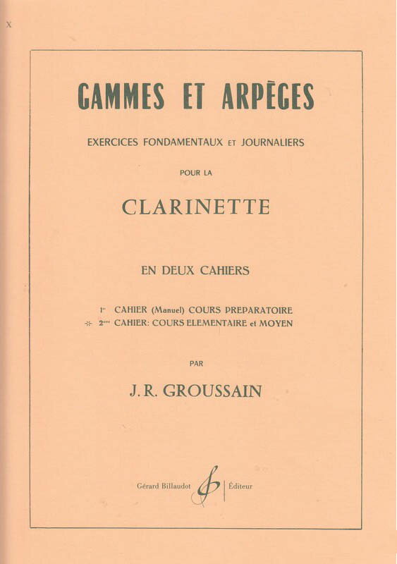 【輸入楽譜】グルーサン, Jean-Rene: スケールとアルペジオ 第2巻