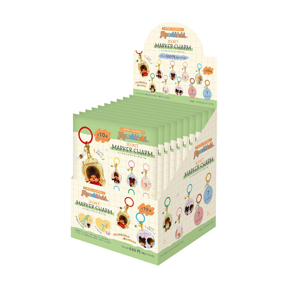 サイズ：5×5×0.3(cm)　アクリル樹脂・シリコーン・合金・鉄【商品サイズ (cm)】(幅×高さ×奥行）：5×5×0.3