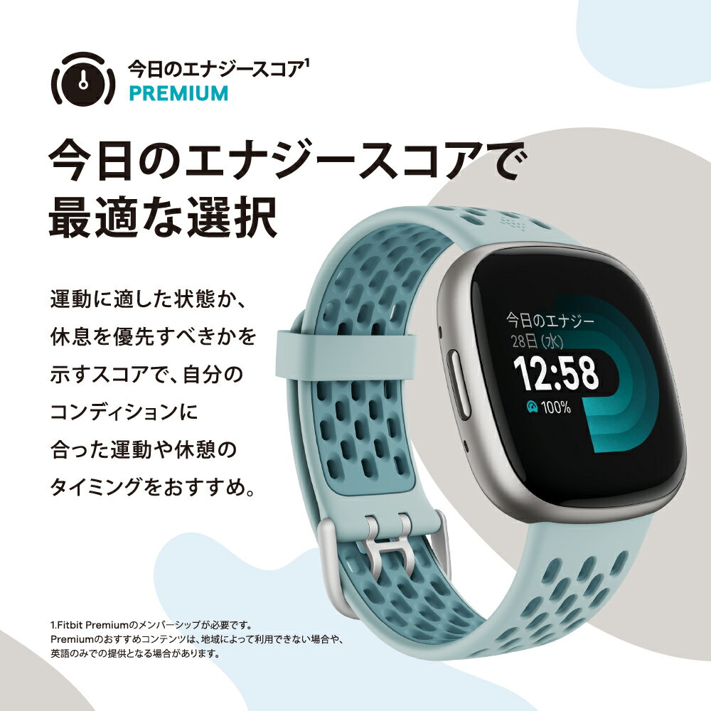 Fitbit Versa 4、Black/Graphite、FRCJK - Image 3