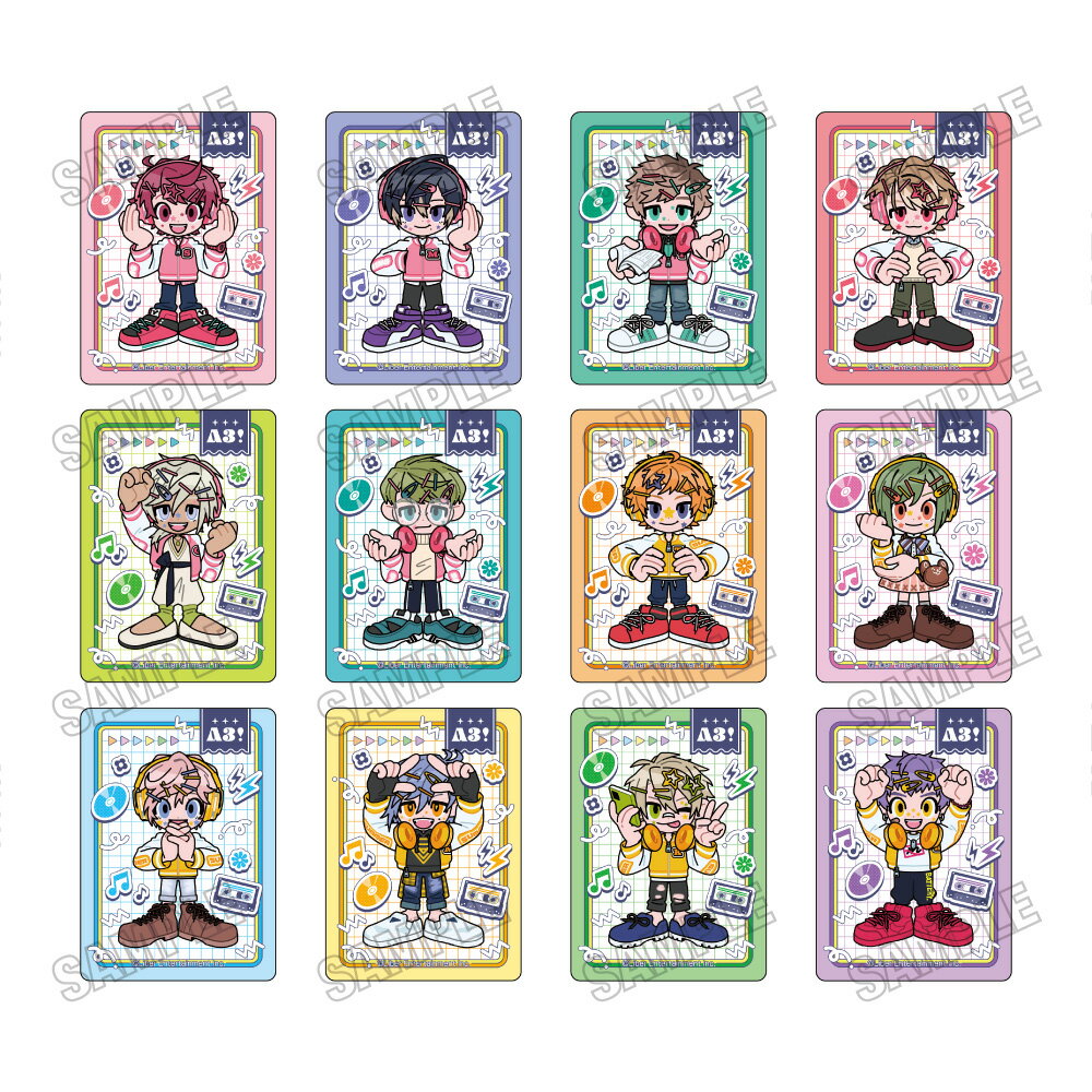 A3！ ミニキャラクリアカードコレクション vol．1