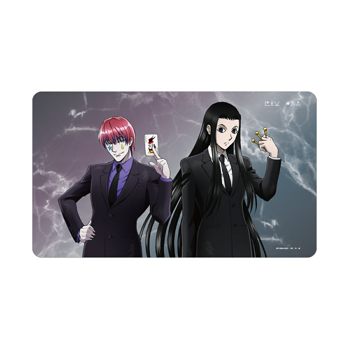 HUNTER×HUNTER描き下ろし ヒソカ&イルミ スーツ(戦闘後)ver. マルチデスクマット