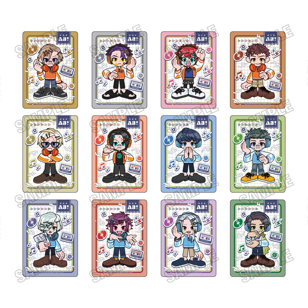 A3！ ミニキャラクリアカードコレクション vol．2