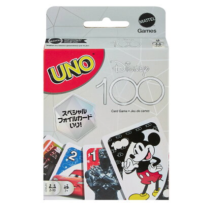 マテルゲーム（Mattel Game） ウノ（UNO） ウノ ディズニー100【ディズニー100周年セレブレーション】【カードゲーム】【ホログラム付き記念カード入り計113枚】【2~10人用】 【7才~】 HPW21