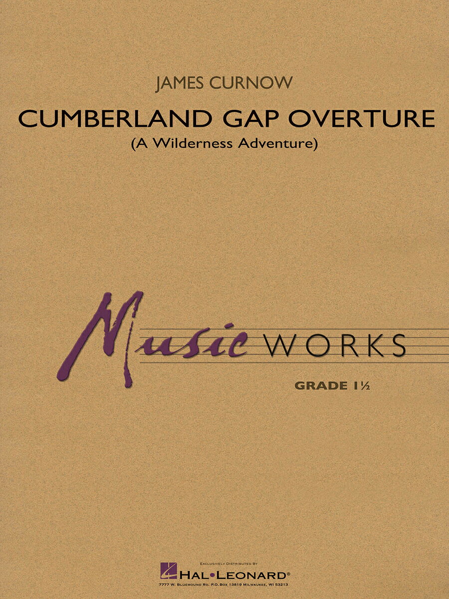 【輸入楽譜】カーナウ, James: カンバーランド・ギャップ序曲 - A Wilderness Adventure: スコアとパート譜セット
