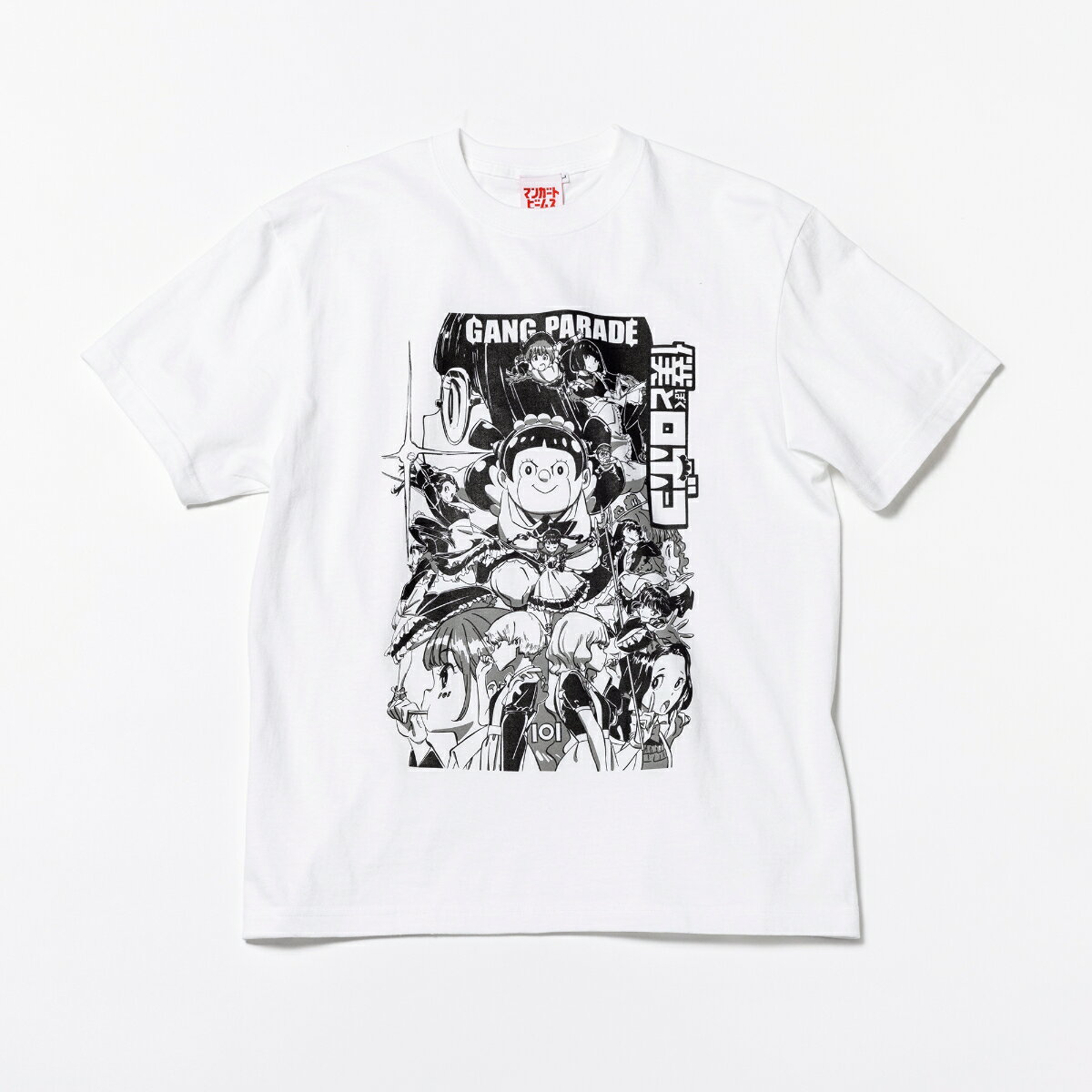 【グッズ】「僕とロボコ」ロボコとギャングパレード Tシャツ Illustrated by すしお サイズ：L