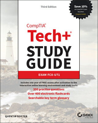 Comptia Tech+ Study Guide: Exam Fc0-U71 COMPTIA TECH+ SG 3/E （Sybex Study Guide） [ Quentin Docter ]