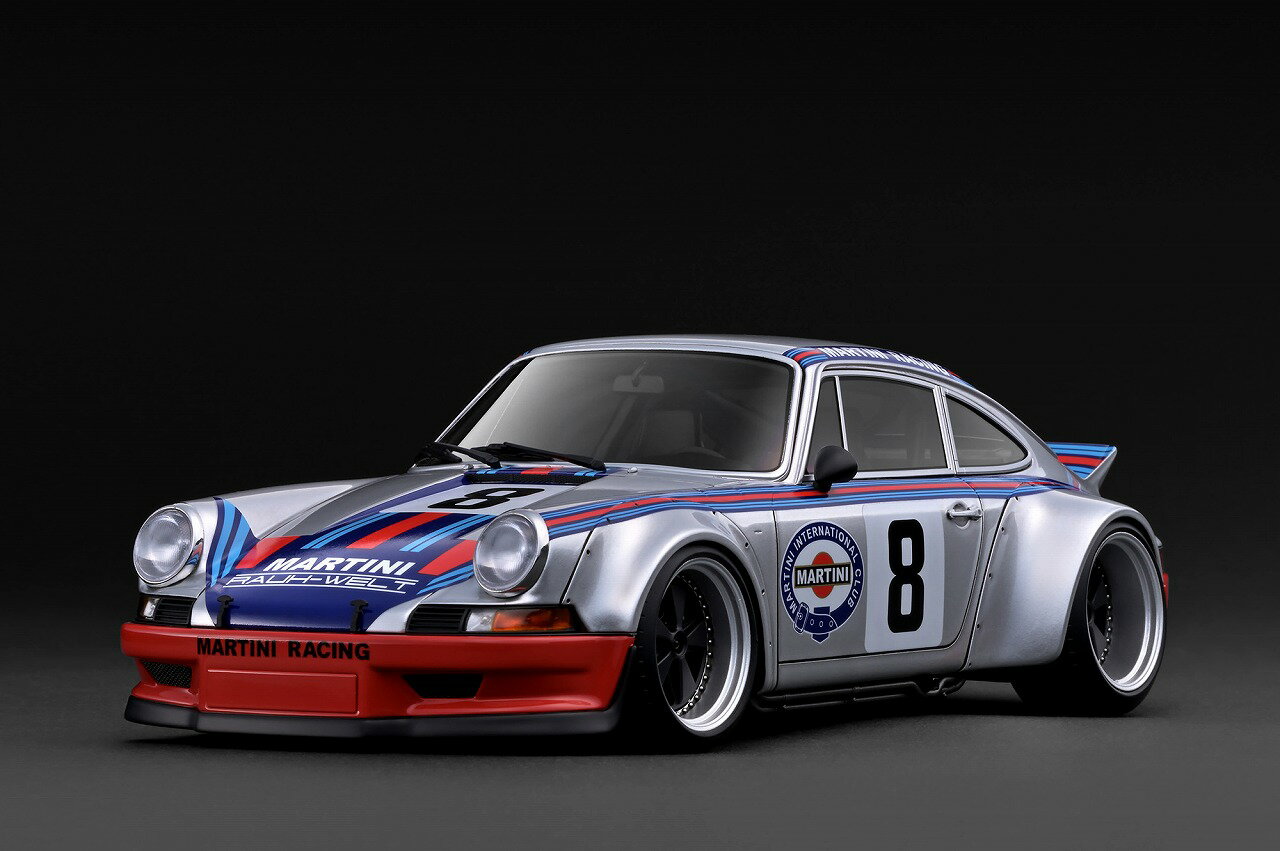 ignition model RWB Backdate Silver / Orange (1/18 Scale) 【IG3879】 (ミニカー)