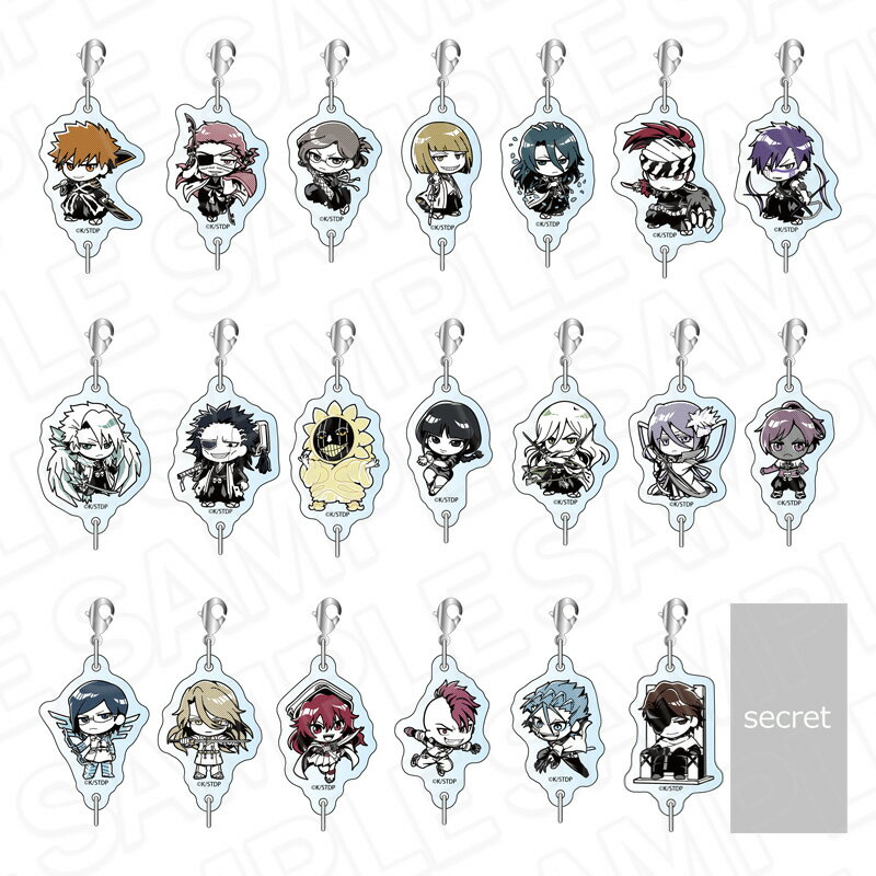 TVアニメ「BLEACH 千年血戦篇」 つながるミニチャーム（ブラインド） MONOCOLOR