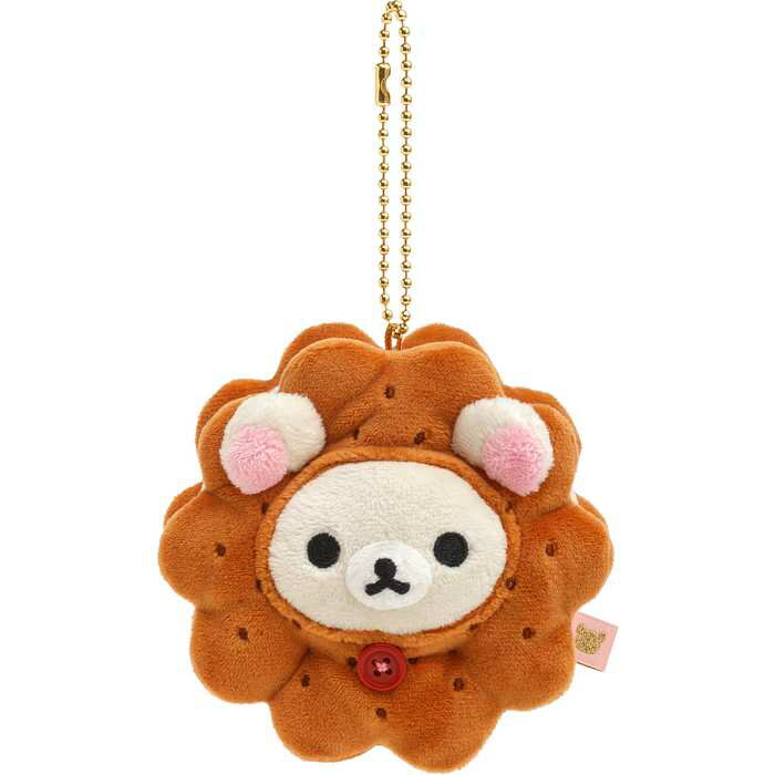 リラックマ レトロスイーツ ぶらさげぬいぐるみ バターサンド MF54901のサムネイル