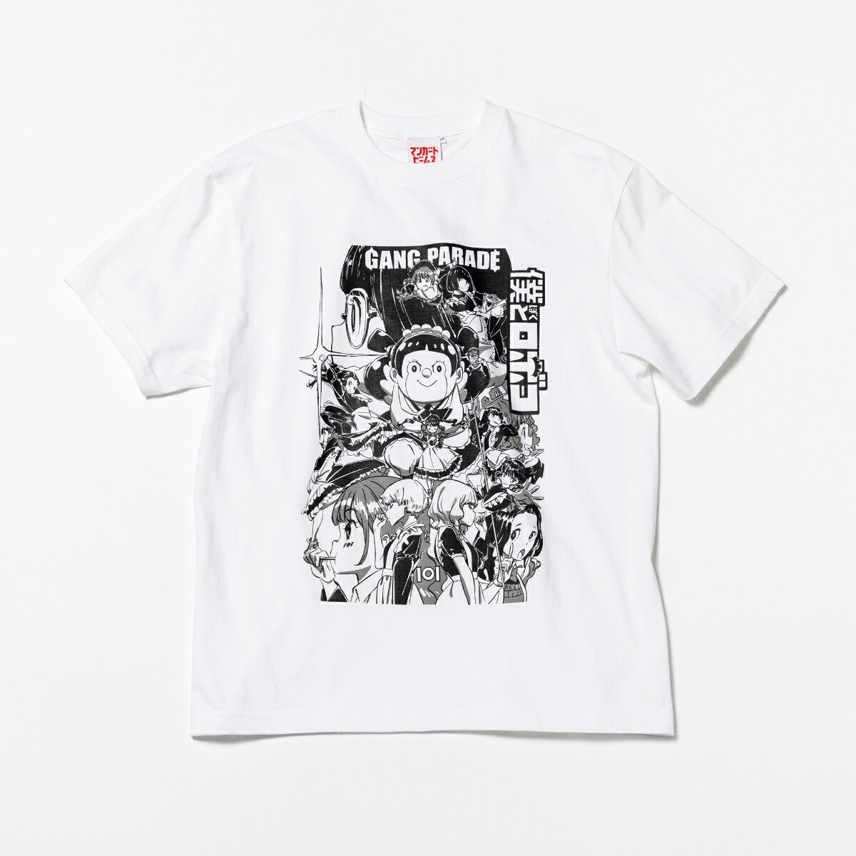 【グッズ】「僕とロボコ」ロボコとギャングパレード Tシャツ Illustrated by すしお サイズ：XL