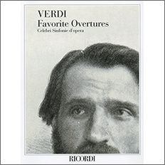 【輸入楽譜】ヴェルディ, Giuseppe: 序曲集: スタディ・スコア