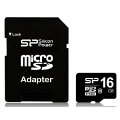 micro SDHCカード 16GB class10 アダプター付 SP016G