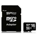 micro SDHCJ[h 16GB class10 A_v^[t SP016G