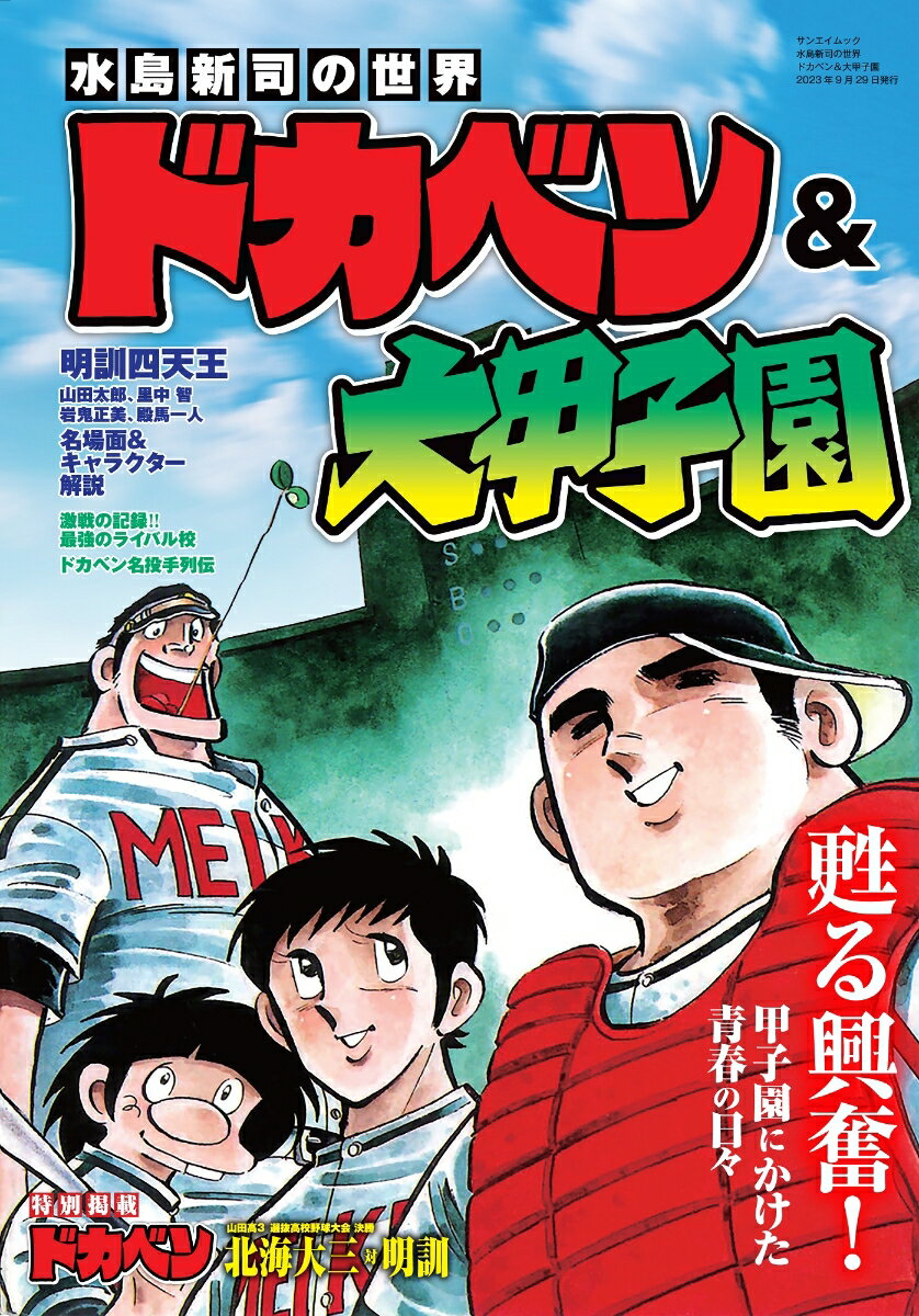 水島新司の世界　ドカベン＆大甲子園の表紙