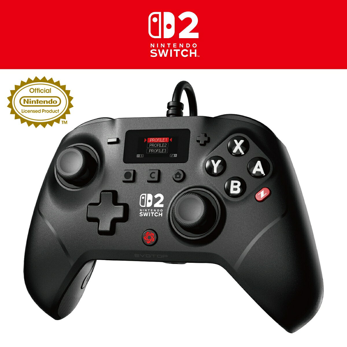 EVOTOP Axis Wired for Nintendo Switch 2