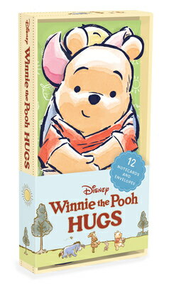 Disney Winnie the Pooh Hugs Notecards: 12 Notecards and Envelopes FLSH CARD-DISNEY WINNIE THE PO （Disney） 