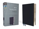 NIV, Thinline Bible, Bonded Leather, Navy, Red Letter Edition NIV THINLINE BIBLE BOND NAVY R 