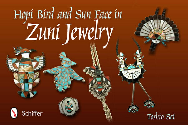 Delve into the fascinating origins and contemporary interpretations of Sun Face and Thunderbird/Hopi Bird designs. This thorough study was undertaken to establish the identities of 33 Zuni artists and their interpretations of these traditional designs from the 1940s through the 1960s. Their mosaic stone and shell inlay pins, bracelets, bolo ties, and other ornaments appear in over 190 color photos that display subtle variations indicative of each masters work and distinctive style. Also introduced are important but forgotten artists, such as Harry Deutsawe and Raphael Homer. It also features two intriguing variations of Sun Face designs, such as Sun Face with Horns and Sun Father and His Twin Sons. Detailed analysis explains the changes and connections among early and recent makers and their individual styles, materials, and designs.