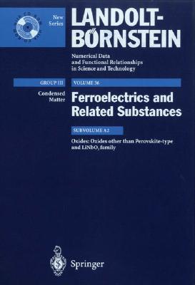 Oxides Other Than Perovskite-Type and Linbo3 Family OXIDES OTHER THAN PEROVSKITE-T [ M. Adachi ]