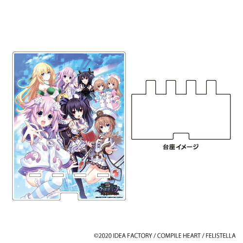 デカスマキャラスタンド「Go!Go!5次元GAME ネプテューヌ re★Verse」01/パッケージビジュアル【グッズ】