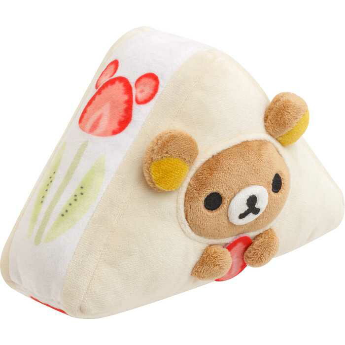 リラックマ レトロスイーツ あつめてぬいぐるみ フルーツサンド MF55201のサムネイル