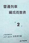 普通列車編成両数表（第2号）