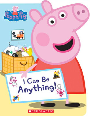 In this board book shaped like Peppa herself, Peppa Pig imagines what it would be like to have many different jobs. Based on the hit Nick Jr. show. Full color.
