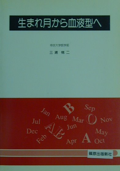 生まれ月から血液型へ
