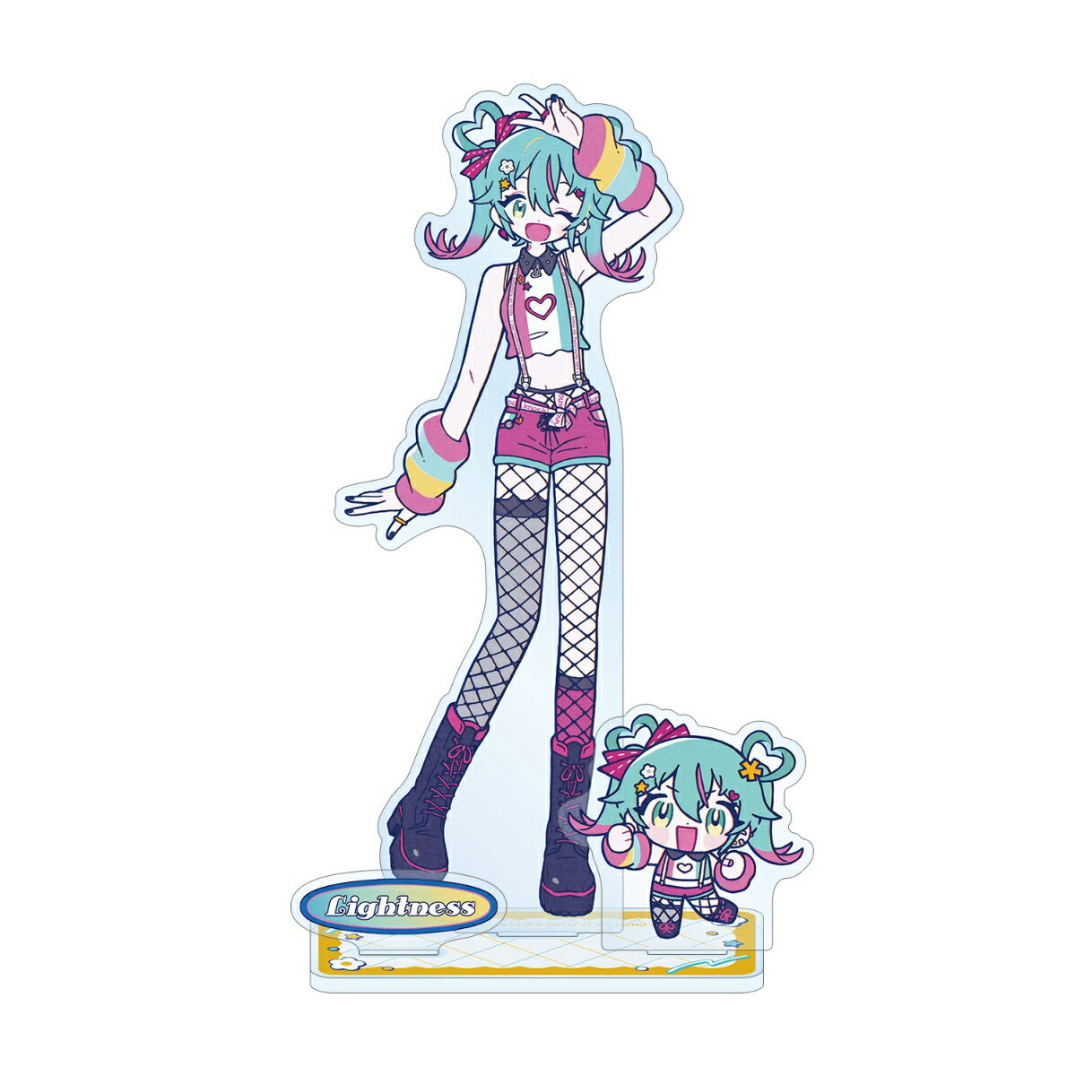 デコミクLIVE starring 初音ミク『Hello』Produced by DECO*27 / OTOIROデコミク (ライトネス) Art by hasuimo パーツ付きBIGアクリルスタンド