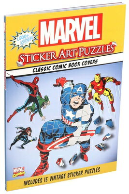 Marvel Sticker Art Puzzles MARVEL STICKER ART PUZZLES （Sticker Art Puzzles） [ Steve Behling ]