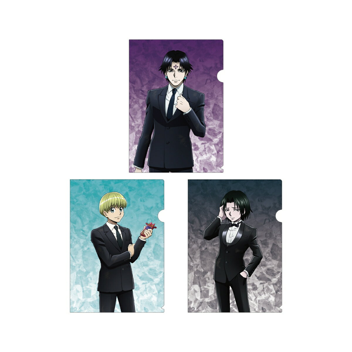 HUNTER×HUNTER描き下ろし スーツ(戦闘後)ver. A4クリアファイル3枚セット