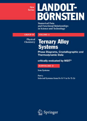 Selected Systems from Fe-N-V to Fe-Ti-Zr SEL SYSTEMS FROM FE-N-V TO FE- [ Gunter Effenberg ]