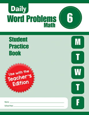 Daily Word Problems Math, Grade 6 Student Workbook WORKBK-DAILY WORD PROBLEMS MAT （Daily Word Problems Math） [ Evan-Moor Educational Publishers ]