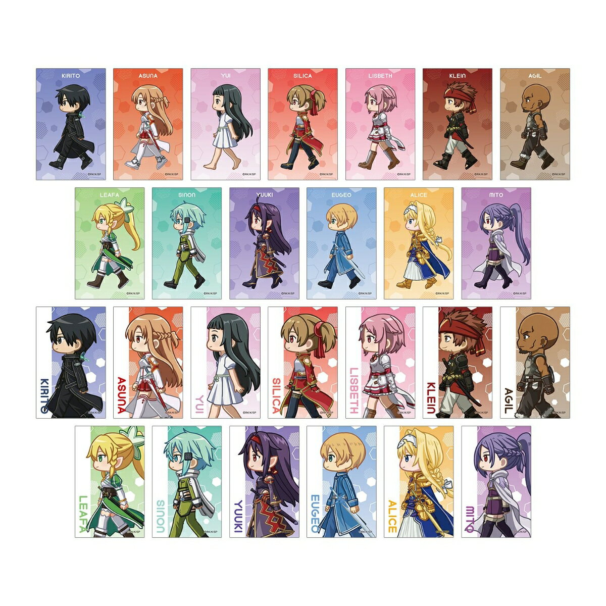 ソードアート・オンライントレーディング ちびとこ イラストカード(BOX＝26個)