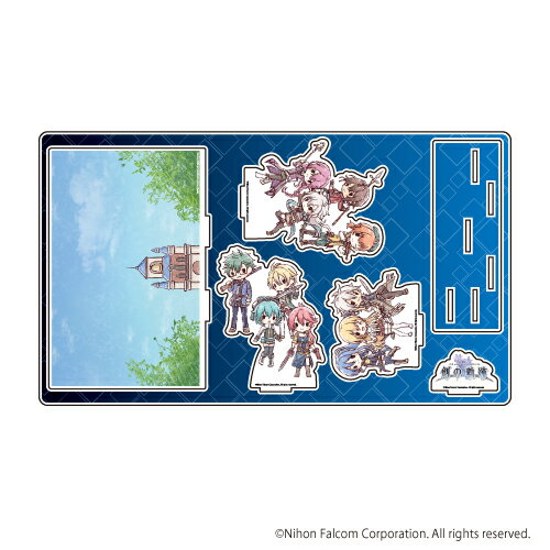 プレミアム アクリルジオラマプレート「創の軌跡」01/集合デザイン(グラフアート)【グッズ】