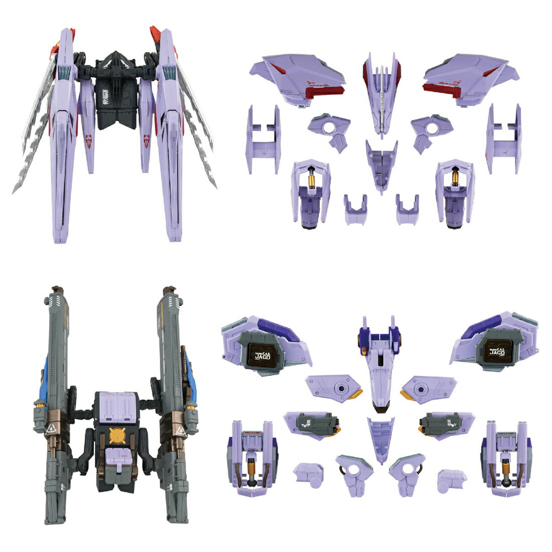 鋼鉄機神 『ゾイド -ZOIDS-』 AM-Z01CP バーサークフューラー シュトゥルム＆ヤクトユニット (可動フィギュア)