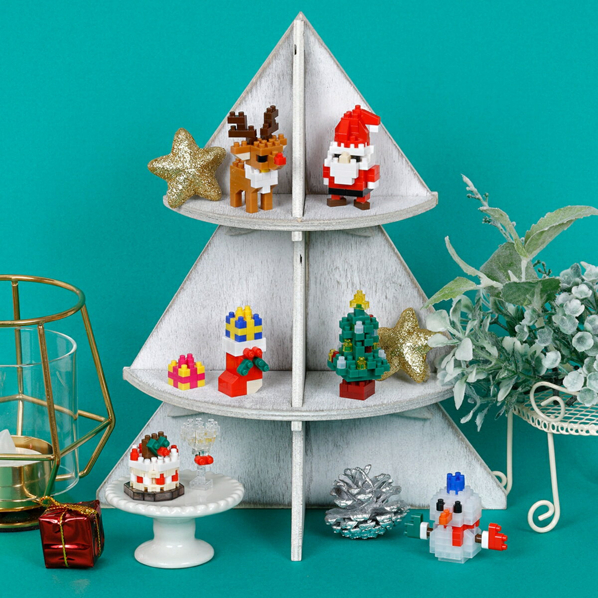 ナノブロック ミニナノ クリスマス（BOX）