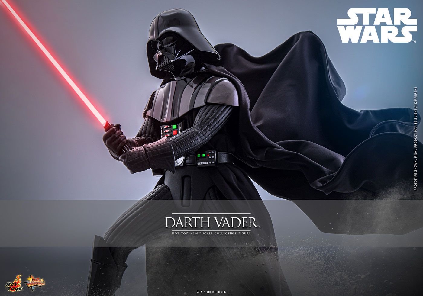 【ムービー・マスターピース】 『スター・ウォーズ エピソード3/シスの復讐』 1/6スケールフィギュア ダース・ベイダー 【1389】 (可動式フィギュア)