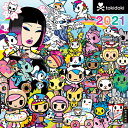 Tokidoki 2021 Wall Calendar TOKIDOKI 2021 WALL CAL [ Simone Legno ]