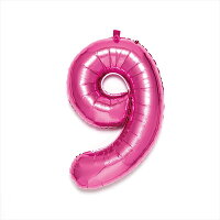 NUMBER BALLOON SFNP-09 pink9