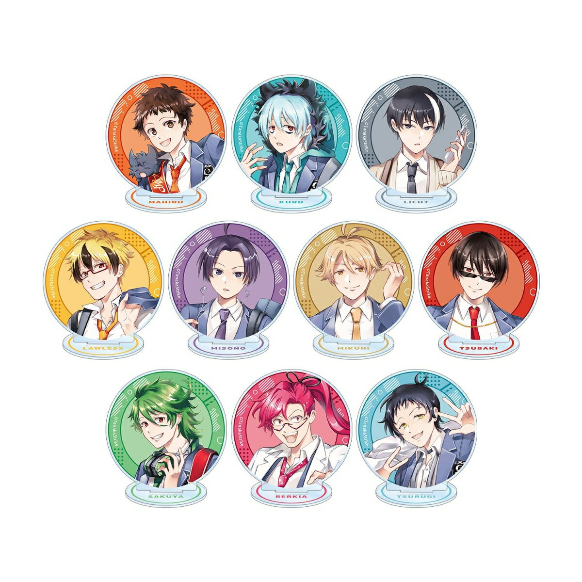 『SERVAMP-サーヴァンプー』田中ストライク先生 描き下ろし 学園風ver. トレーディングアクリルスタンド(BOX＝10)