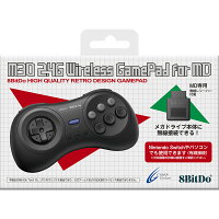 8BitDo M30 2.4G Wireless GamePad for MD ブラック 【メガドライブ/SWITCH(有線）用コントローラー】