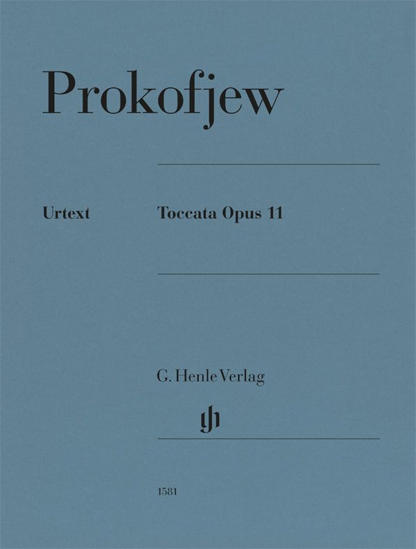 【輸入楽譜】プロコフィエフ, Sergei: トッカータ Op.11/原典版/Czolbe編/Avdeeva運指