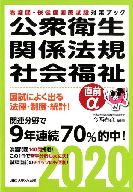 公衆衛生・関係法規・社会福祉 直前α2020