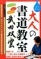 武田双雲：水で書ける大人の書道教室