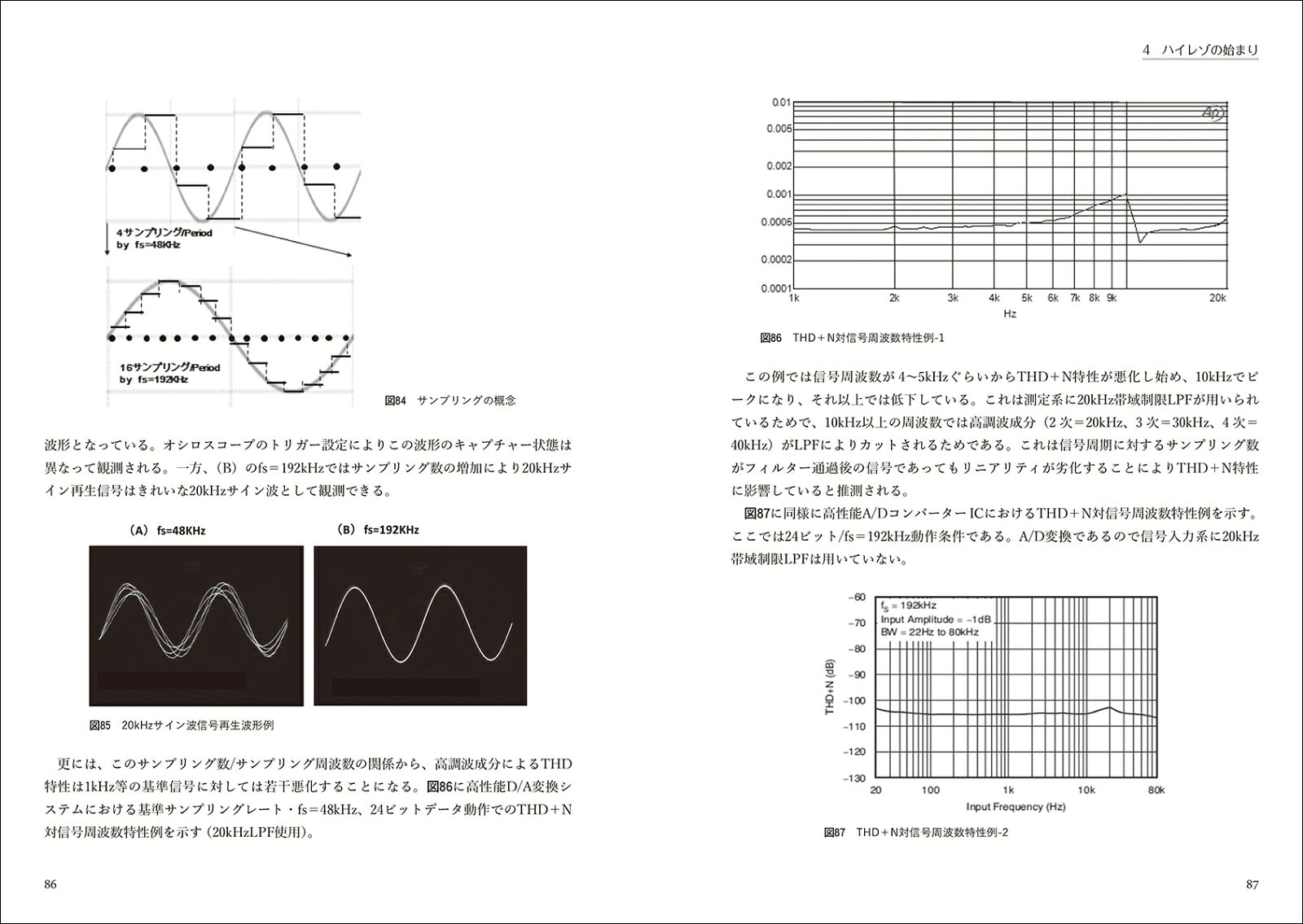 ハイレゾオーディオのすべて オーディオファンとサウンドクリエイターのために、CDを超えた高音質デジタルオーディオの技術と再生のポイントを徹底解説 [ 河合 一 ] book-19118771 楽天ブックス サンプル画像2