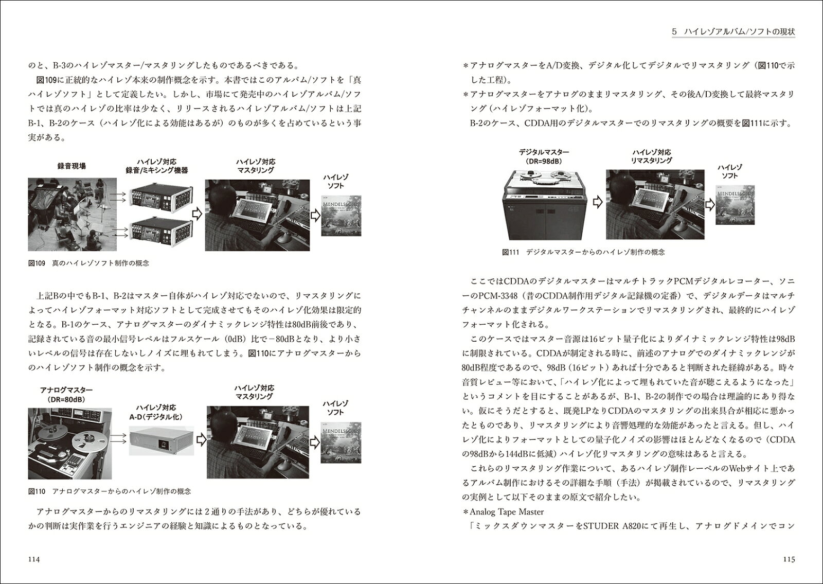 ハイレゾオーディオのすべて オーディオファンとサウンドクリエイターのために、CDを超えた高音質デジタルオーディオの技術と再生のポイントを徹底解説 [ 河合 一 ] book-19118771 楽天ブックス サンプル画像3