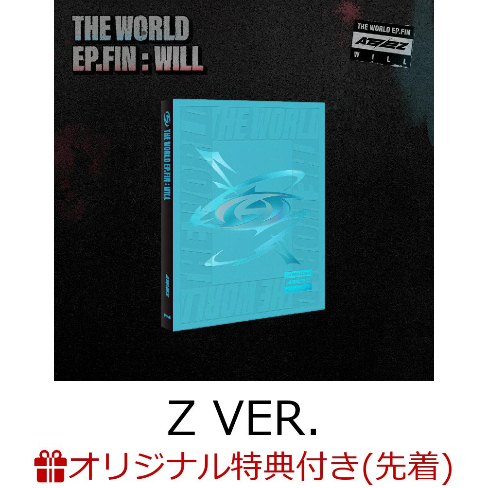 【楽天ブックス限定先着特典+他】【クレジットカード決済限定】THE WORLD EP.FIN : WILL (Z VER.)(ATEEZラッキーロトイベント くじシリアルコード+アクリルキーホルダー+他)