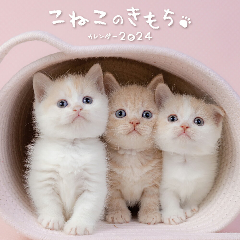 こねこのきもちカレンダー（2024） （［カレンダー］）のサムネイル